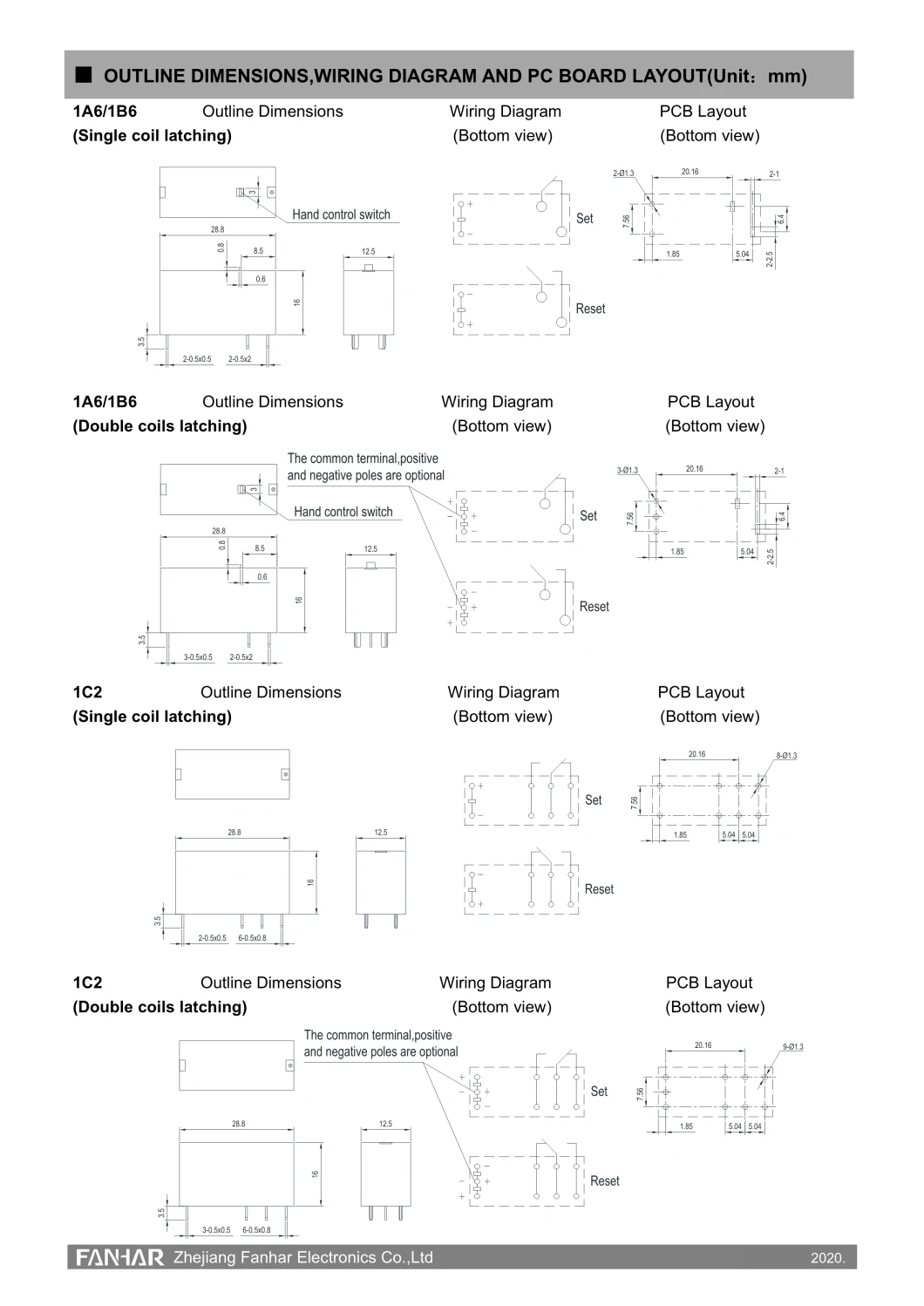 Latching Relay 20A for Smart Home, , Lighting Control