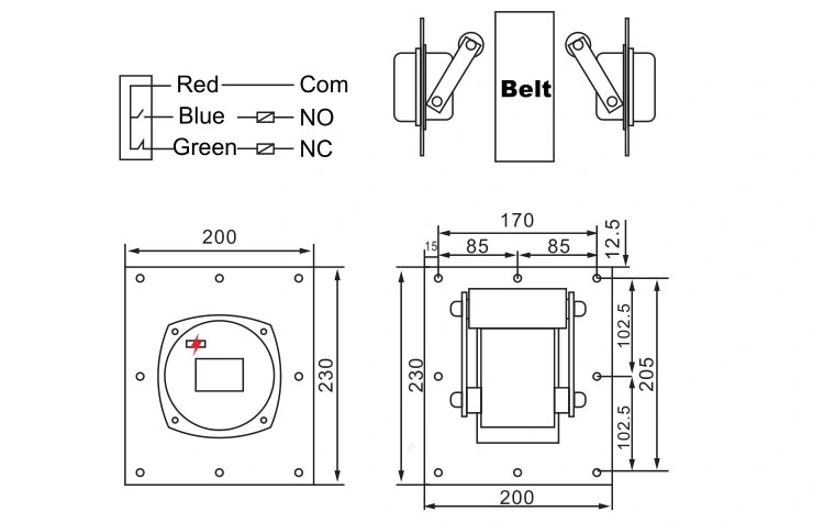 Wkstdp-III Embedded Type Lifter Run-off Switches