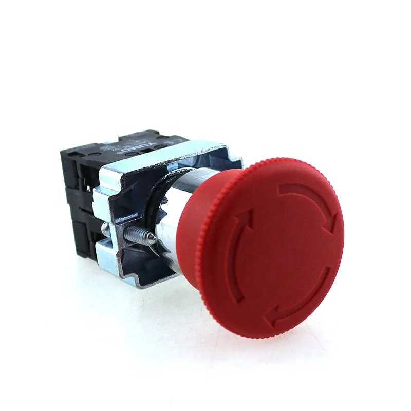 40mm Mushroom Head Plastic Emergency Stop Push Button